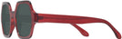 Square Red Dead Ringer Bifocal Reading Sunglasses View #3