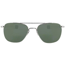 Aviator White Gold Progressive Reading Sunglasses