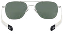 Aviator White Gold Aviator White Gold Progressive Reading Sunglasses View #4