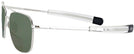 Aviator White Gold Aviator White Gold Bifocal Reading Sunglasses View #3