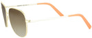 Square Champagne Cecil w/ Gradient Progressive Reading Sunglasses View #3