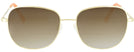 Square Champagne Cecil w/ Gradient Bifocal Reading Sunglasses View #2