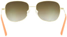 Square Champagne Cecil w/ Gradient Bifocal Reading Sunglasses View #4