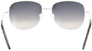 Square Satin Silver Cecil w/ Gradient Progressive Reading Sunglasses View #4