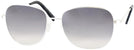 Square Satin Silver Cecil w/ Gradient Progressive Reading Sunglasses View #1