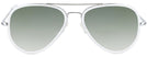 Aviator Bright Chrome Concorde Inlay w/ Gradient Progressive Reading Sunglasses View #2