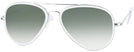 Aviator Bright Chrome Concorde Inlay w/ Gradient Progressive Reading Sunglasses View #1