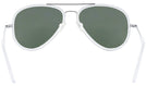 Aviator Bright Chrome Concorde Inlay Progressive Reading Sunglasses View #4