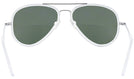 Aviator Bright Chrome Concorde Inlay Bifocal Reading Sunglasses View #4