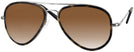 Aviator Gunmetal Concorde Inlay w/ Gradient Progressive Reading Sunglasses View #1