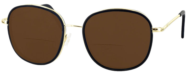  23k Gold Elinor Gold Bifocal Reading Sunglasses View #1
