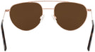 Aviator Blush Gold Noyes 23K Progressive Reading Sunglasses View #4