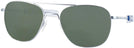 Aviator Matte Chrome Aviator XL Progressive Reading Sunglasses View #1