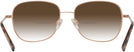 Square Blush Gold Cecil w/ Gradient Bifocal Reading Sunglasses View #4