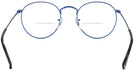 Round Sand Transparent Blue Ray-Ban 3447V Bifocal View #4