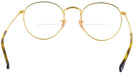 Round Gold Ray-Ban 3447V Bifocal View #4
