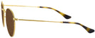 Round Gold Ray-Ban 3447V Bifocal Reading Sunglasses View #3