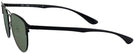 Round Black Ray-Ban 3596V Progressive Reading Sunglasses View #3
