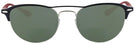 Round Silver Ray-Ban 3596V Progressive Reading Sunglasses View #2