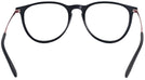 Round Metalic Red on Black Ray-Ban 4171 Progressive No-Lines View #4