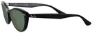 Cat Eye Black Ray-Ban 4314N Nina Progressive Reading Sunglasses View #3