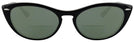Cat Eye Black Ray-Ban 4314N Nina Bifocal Reading Sunglasses View #2