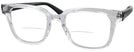 Square Transparent Ray-Ban 4323V Bifocal View #1