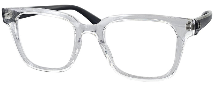 Square Transparent Ray-Ban 4323V Progressive No-Lines View #1