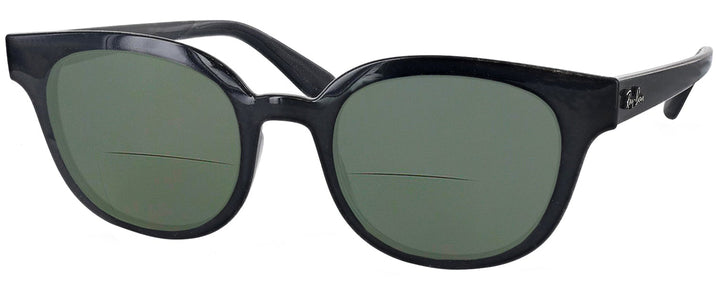 Square Black Ray-Ban 4324V Bifocal Reading Sunglasses View #1