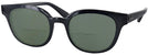Square Black Ray-Ban 4324V Bifocal Reading Sunglasses View #1