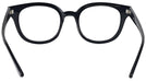 Square Black Ray-Ban 4324V Single Vision Full Frame View #4