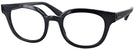 Square Black Ray-Ban 4324V Single Vision Full Frame View #1