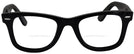 Wayfarer Shiny Black Ray-Ban 4340V Bifocal View #2