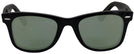 Wayfarer Shiny Black Ray-Ban 4340V Progressive Reading Sunglasses View #2