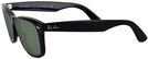 Wayfarer Shiny Black Ray-Ban 4340V Progressive Reading Sunglasses View #3