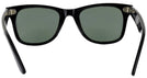Wayfarer Shiny Black Ray-Ban 4340V Progressive Reading Sunglasses View #4