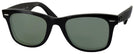 Wayfarer Shiny Black Ray-Ban 4340V Progressive Reading Sunglasses View #1