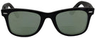 Wayfarer Shiny Black Ray-Ban 4340V Bifocal Reading Sunglasses View #2