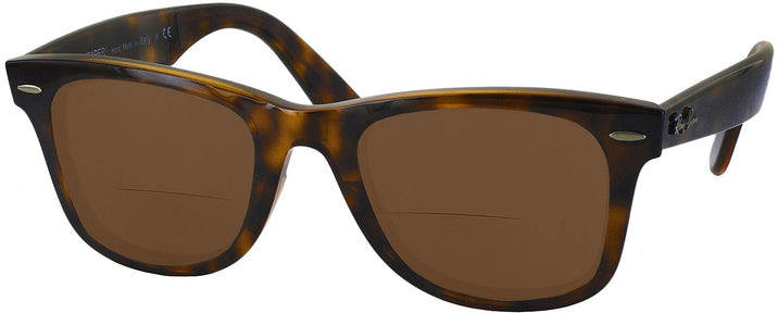Wayfarer Havana Ray-Ban 4340V Bifocal Reading Sunglasses View #1