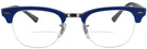 ClubMaster Blue Ray-Ban 4354V Bifocal View #2