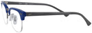 ClubMaster Blue Ray-Ban 4354V Computer Style Progressive View #3
