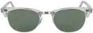ClubMaster Crystal Clear Ray-Ban 5154 Progressive Reading Sunglasses View #2