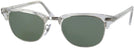 ClubMaster Crystal Clear Ray-Ban 5154 Progressive Reading Sunglasses View #1