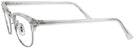 ClubMaster Crystal Clear Ray-Ban 5154 Computer Style Progressive View #3