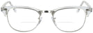 ClubMaster Crystal Clear Ray-Ban 5154L Clubmaster Optics Bifocal View #2