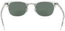 ClubMaster Crystal Clear Ray-Ban 5154L Clubmaster Optics Bifocal Reading Sunglasses View #4