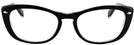 Cat Eye Black Ray-Ban 5366 Single Vision Full Frame View #2