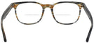 Square Stripped Brown Grey Ray-Ban 5369 Bifocal View #4
