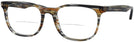 Square Stripped Brown Grey Ray-Ban 5369 Bifocal View #1