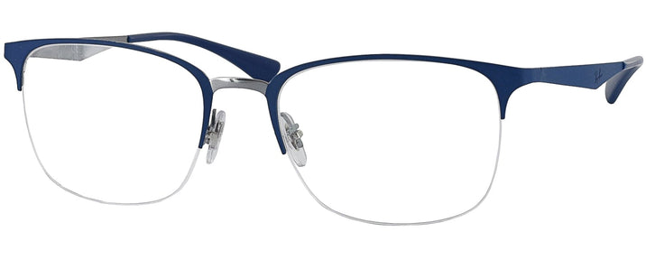 Square Ray-Ban 6433 Single Vision Full Frame View #1